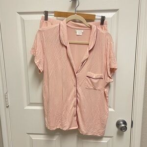 Shimera Peach Pajama Set